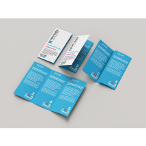 Pliant A4 trifold