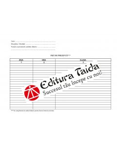 NOU !!! Fisa de prezenta pt orele online
