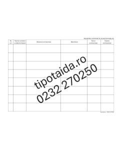 Registru contracte achizitii publice - coperta imitatie piele pe diferite culori