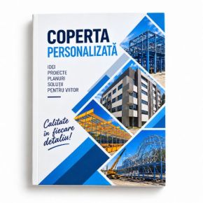 Bloc-notes A5 personalizat cu file detașabile și perfor