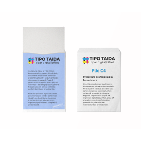 Plic personalizat siliconic format C4